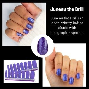 Color Street Juno the Drill Nail Polish Strips. New in package.